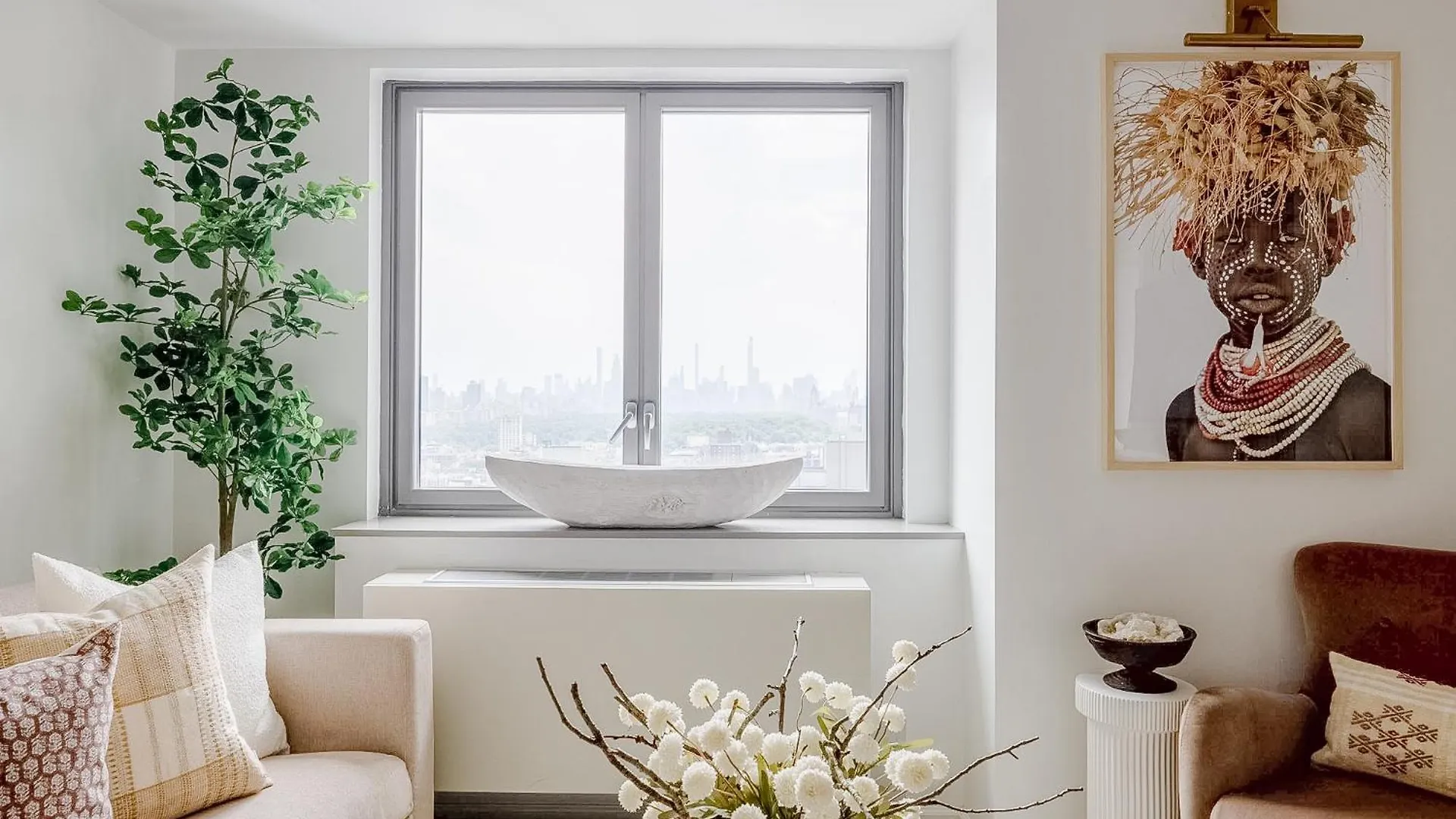 Skyline Spectacle Modern Designer Studio With Panoramic Nyc Views Apartment New York United States
