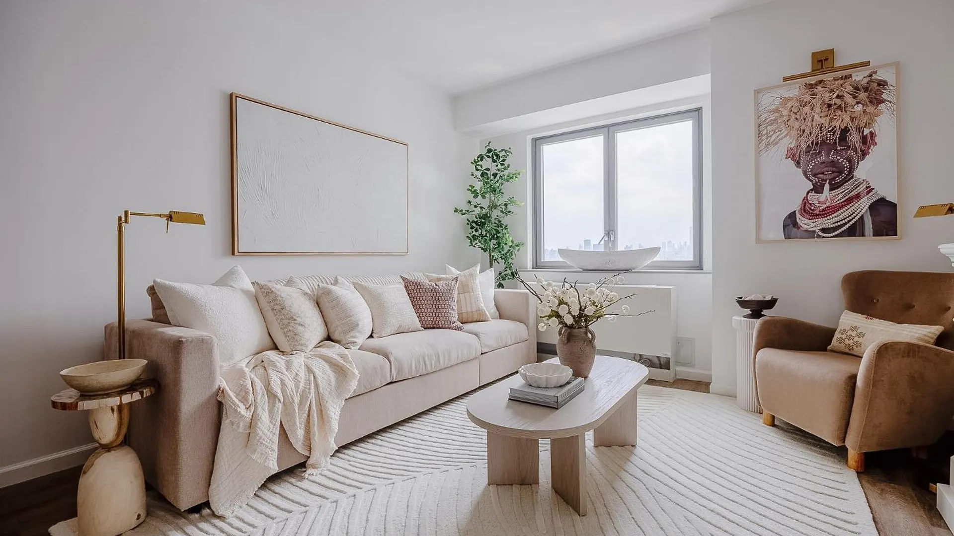 Skyline Spectacle Modern Designer Studio With Panoramic Nyc Views Apartment New York